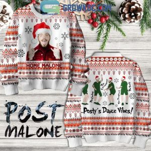 Post Malone Posty’s Dance Vibes Christmas 2024 Ugly Sweater