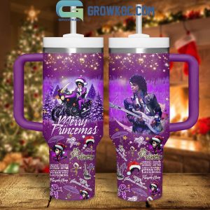 Prince Merry Christmas Princemas Purple Rain 40oz Tumbler