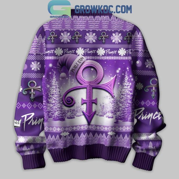 Prince Merry Purple Rain Christmas Princemas 2024 Holidays Ugly Sweater