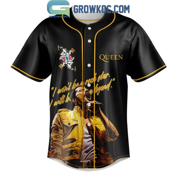 Queen Don’t Stop Me Now Look Into My Eyes Baseball Jersey