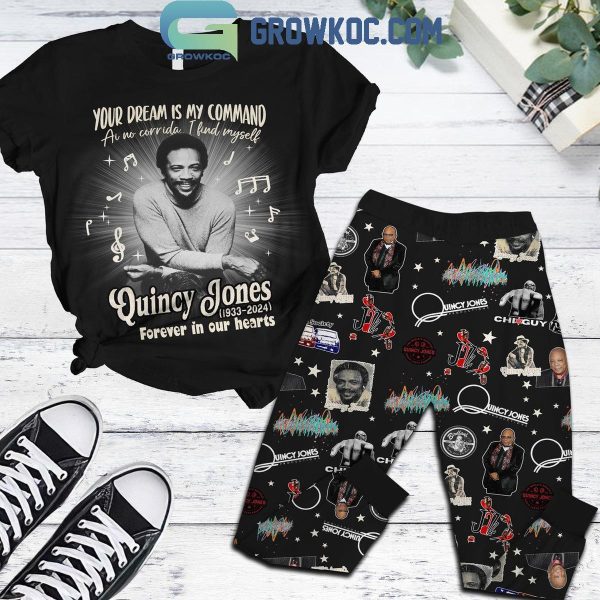 Quincy Jones Forever In Our Hearts Fleece Pajamas Set