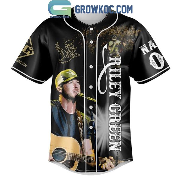 Riley Green Damn Country Music Tour With Ella Langley Personalized Baseball Jersey