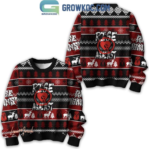 Rise Against The Good Left Undone Christmas 2024 Ugly Sweater