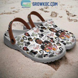 Rod Wave Celebrating Christmas And Last Lap Tour Crocs Clogs