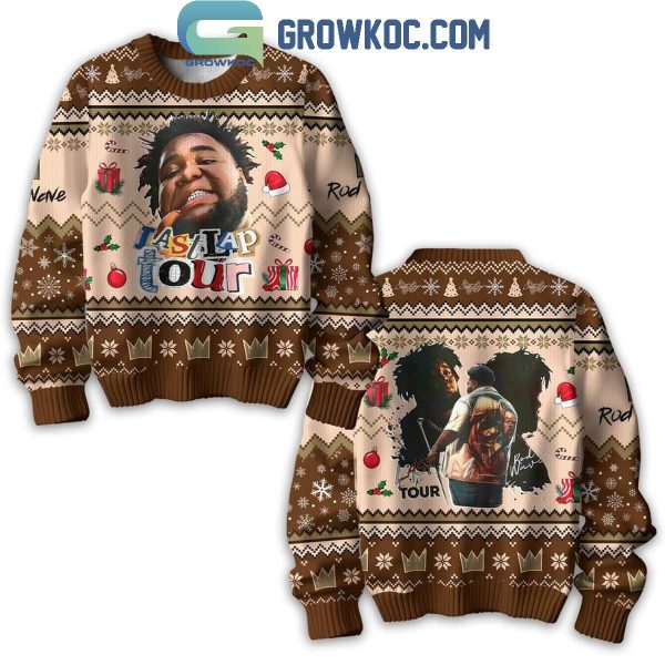 Rod Wave The Last Lap Tour Christmas Time Ugly Sweater