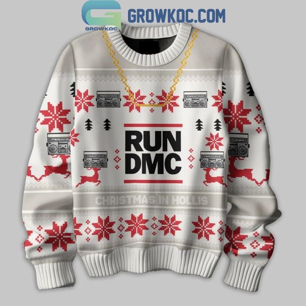 Run DMC Christmas In Hollis 2024 Happy Holidays Ugly Sweater