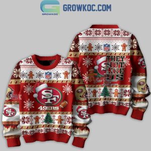 San Francisco 49ers They Not Like Us Christmas Happy Holidays Ugly Sweater