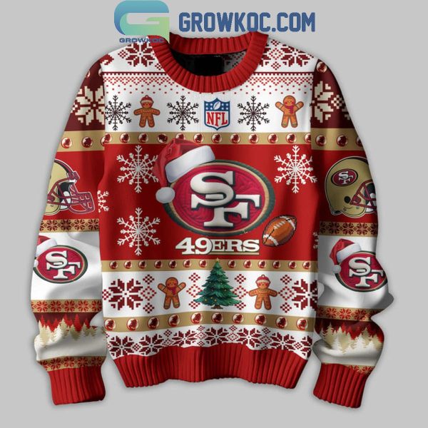 San Francisco 49ers They Not Like Us Christmas Happy Holidays Ugly Sweater