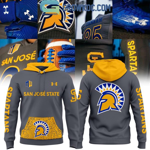 San Jose State Spartans Hail Spartans Hail Football 2024 Hoodie Long Pants