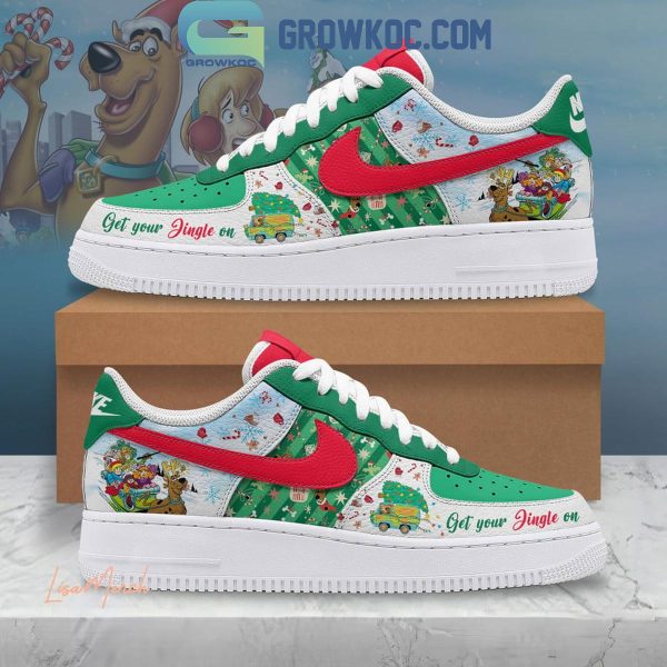 Scooby-Doo Christmas Get Your Jingle On Air Force 1 Shoes