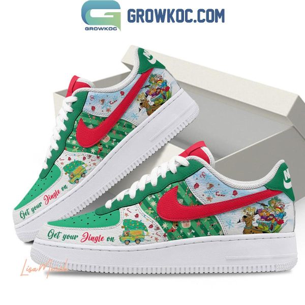 Scooby-Doo Christmas Get Your Jingle On Air Force 1 Shoes