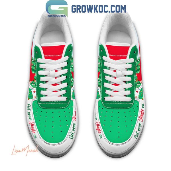 Scooby-Doo Christmas Get Your Jingle On Air Force 1 Shoes