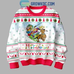 Scooby-Doo Happy Holidays Have A Groovy Christmas 2024 Ugly Sweater