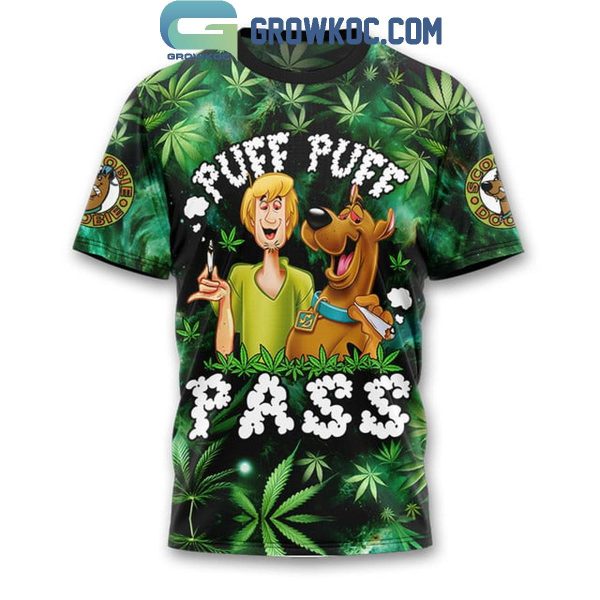 Scooby-Doo Puff Puff Pass Galaxy Magical Night 2024 Hoodie T-Shirt