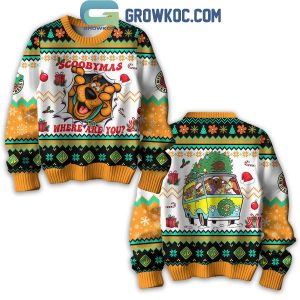 Scooby-Doo Scoobymas Where Are You Christmas Ugly Sweater