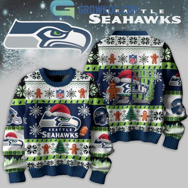 Seatle Seahawks Football They Not Like Us Christmas Ugly Sweater