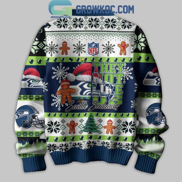 Seatle Seahawks Football They Not Like Us Christmas Ugly Sweater