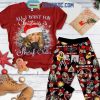 Snoopy Christmas I’m Just Here For The Cookies Fleece Pajamas Set