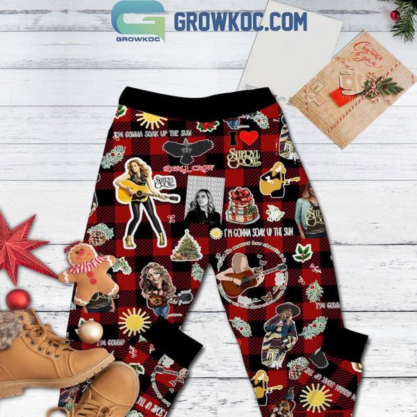 Sheryl Crow Is All I Want For Christmas Fleece Pajamas Set