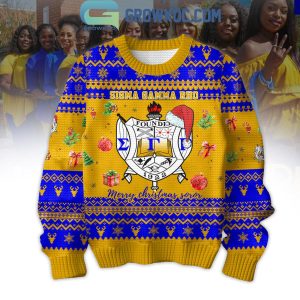 Sigma Gamma Rho Merry Christmas Soror 2024 Ugly Sweater