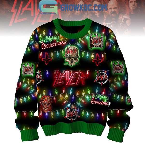 Slayer Bright Light Merry Slayermas Christmas 2024 Ugly Sweater