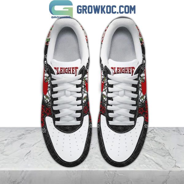 Slayer Sleigher Merry Christmas Air Force 1 Shoes