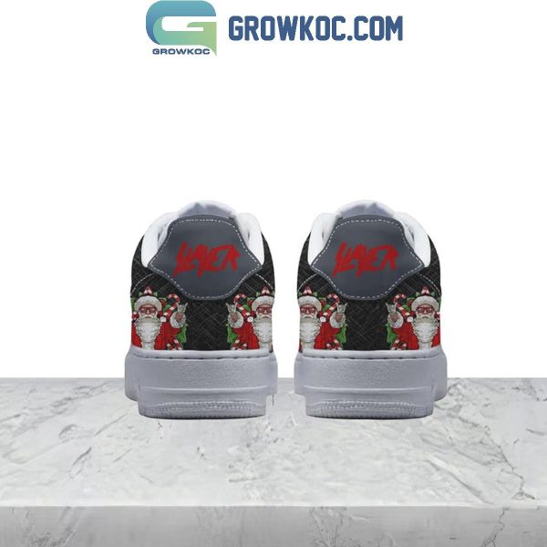 Slayer Sleigher Merry Christmas Air Force 1 Shoes