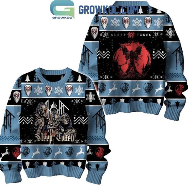 Sleep Token Forever Fan 2024 Merry Christmas Ugly Sweater