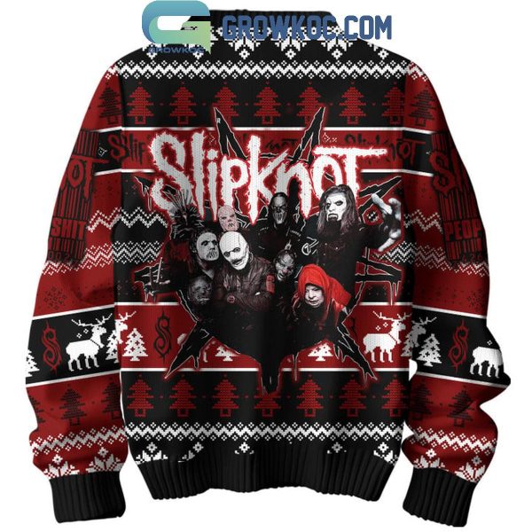 Slipknot Happy New Year 2025 Merry Christmas Ugly Sweater