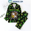 Scooby-Doo Where Are You Puff Puff Pass Cannabis Polyester Pajamas Set