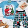 Scooby-Doo This Is My Christmas Movie Watching Shirt Fleece Pajamas Set