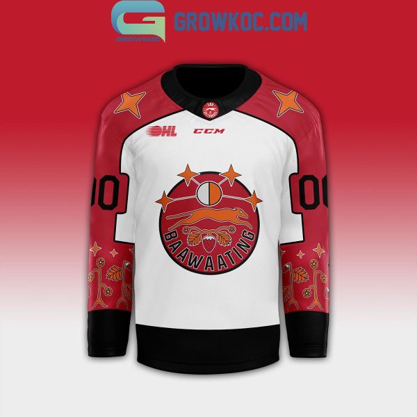 Soo Greyhounds Indigenous Peoples Night 2024 Personalized Hockey Jersey