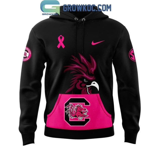 South Carolina Gamecocks Crucial Catch Club Breast Cancer 2024 Hoodie T-Shirt