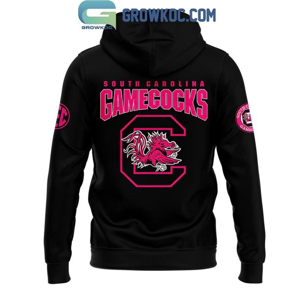 South Carolina Gamecocks Crucial Catch Club Breast Cancer 2024 Hoodie T-Shirt