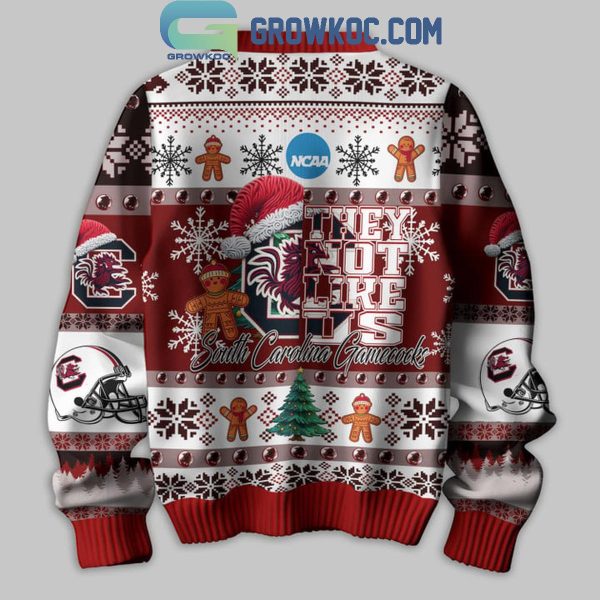 South Carolina Gamecocks Football They Not Like Us Christmas Ugly Sweater