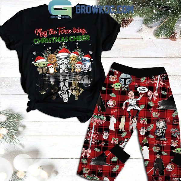 Star Wars May The Force Bring Christmas Cheer 2024 Fleece Pajamas Set