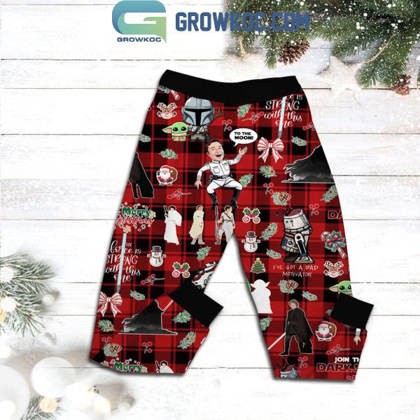 Star Wars May The Force Bring Christmas Cheer 2024 Fleece Pajamas Set