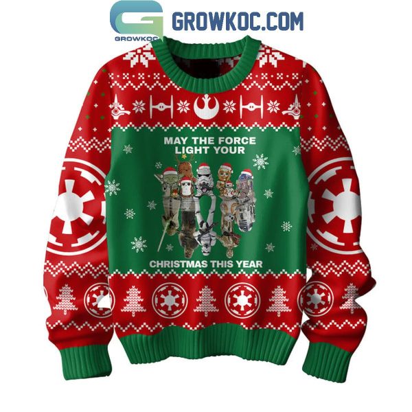 Star Wars May The Force Light Your Christmas This Year Ugly Sweater