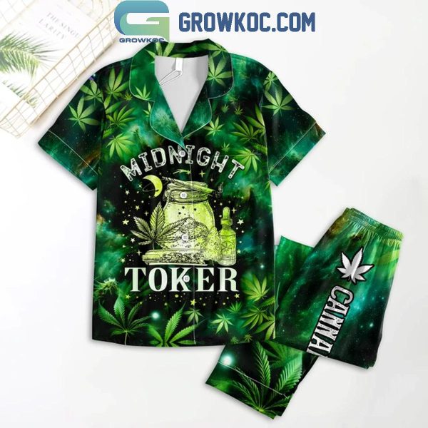 Steven Millers Midnight Toker Galaxy Polyester Pajamas Set