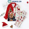 Snoopy Peanuts Christmas Light 2024 Polyester Pajamas Set