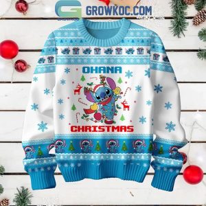 Stitch Ohana Christmas Merry Christmas To All Ugly Sweater