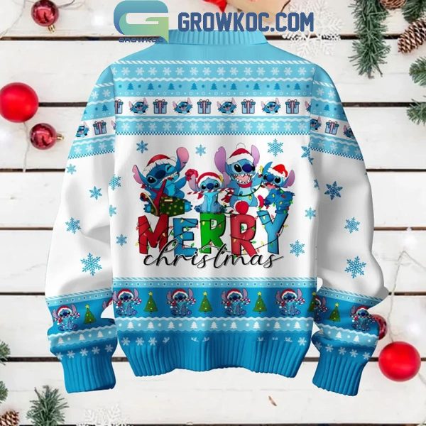 Stitch Ohana Christmas Merry Christmas To All Ugly Sweater