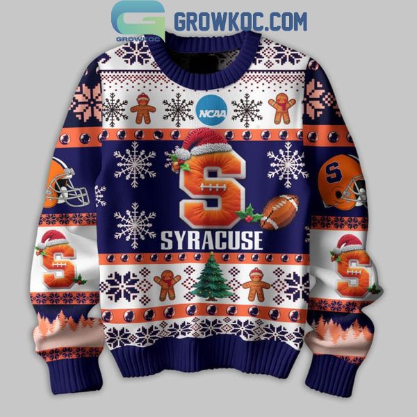 Syracuse Orange They Not Like Us Football Team Christmas Ugly Sweater