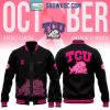 TCU Horned Frogs Stomp Out Cancer Awareness Baseball Jacket