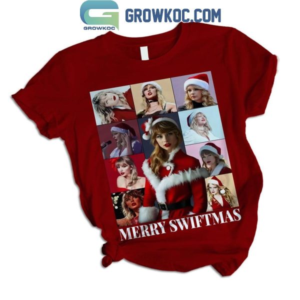 Taylor Swift 2024 Merry Christmas In My Merry Swiftmas Era Fleece Pajamas Set