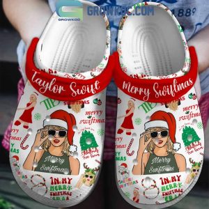 Taylor Swift Eras Tour In Christmas Happy Holidays Crocs Clogs