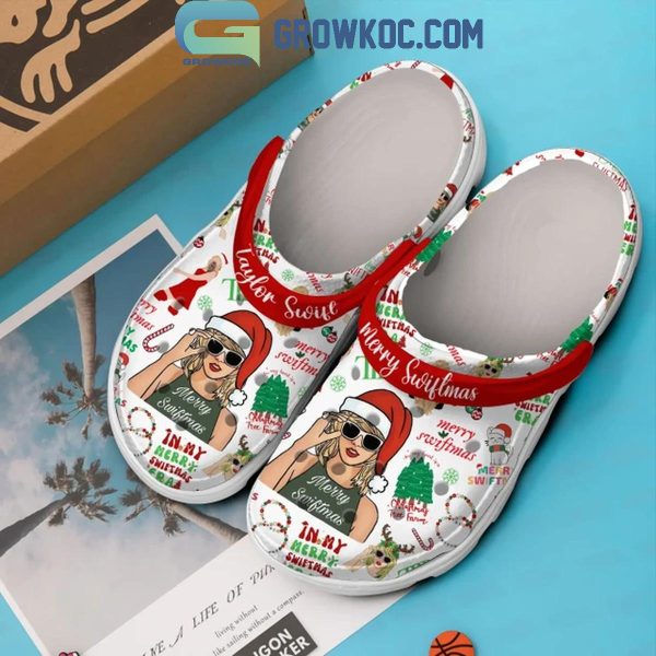 Taylor Swift Eras Tour In Christmas Happy Holidays Crocs Clogs