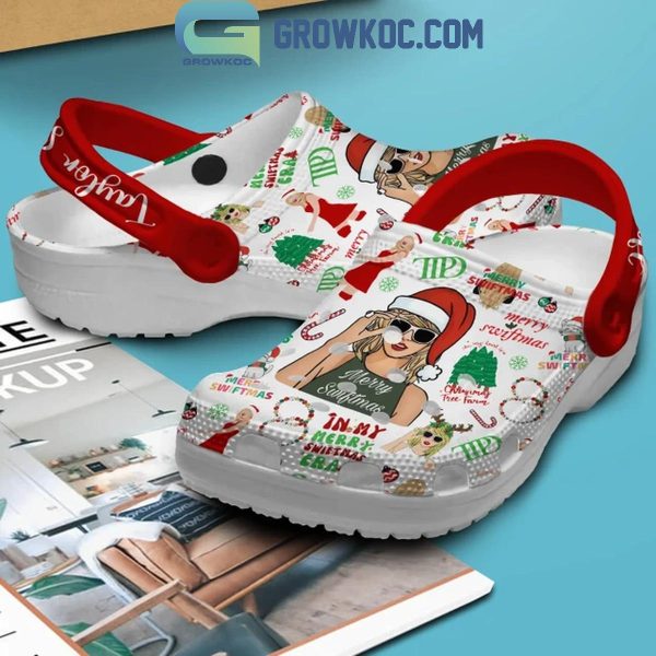 Taylor Swift Eras Tour In Christmas Happy Holidays Crocs Clogs