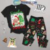 Terrifier It’s The Most Terrifying Time Of The Year Christmas Fleece Pajamas Set