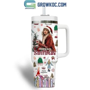 Taylor Swift Santa Is A Swiftie Christmas 40oz Tumbler